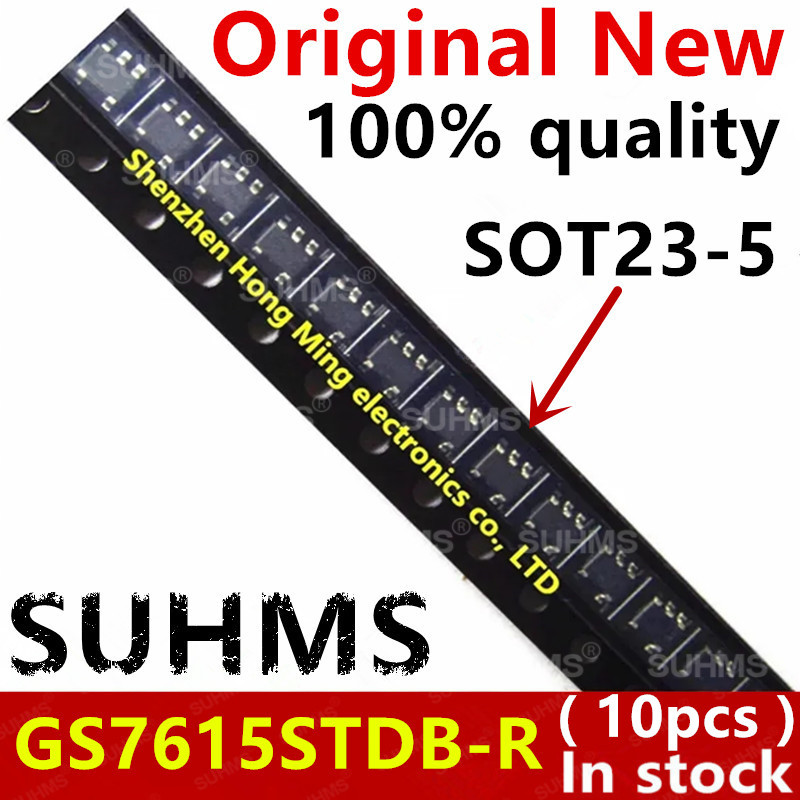 (10 ชิ้น) 100% ใหม่ GS7615STDB-R GS7615STDB GS7615 H8J B3J sot23-5