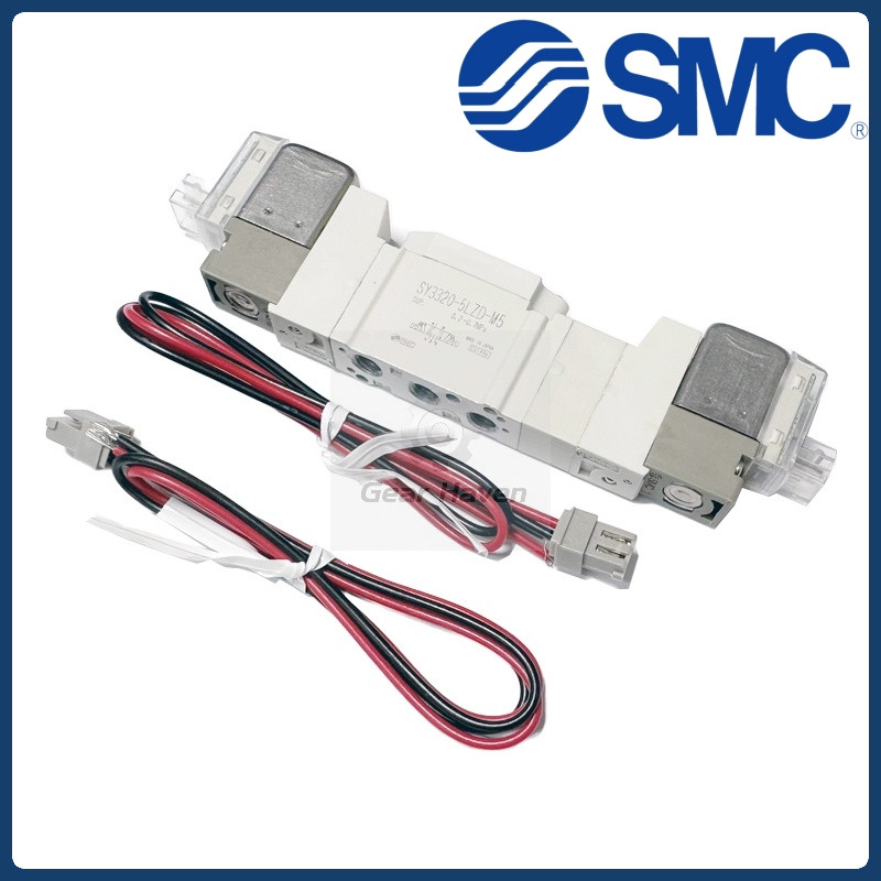 SMC วาล์วควบคุมโซลินอยด์ SY3320 SY3220-5LZD 5LZ 5LD 5GZD 5GZ 5LZE 4LZD 6LZD 5MZD 5MOZ-M5 C4