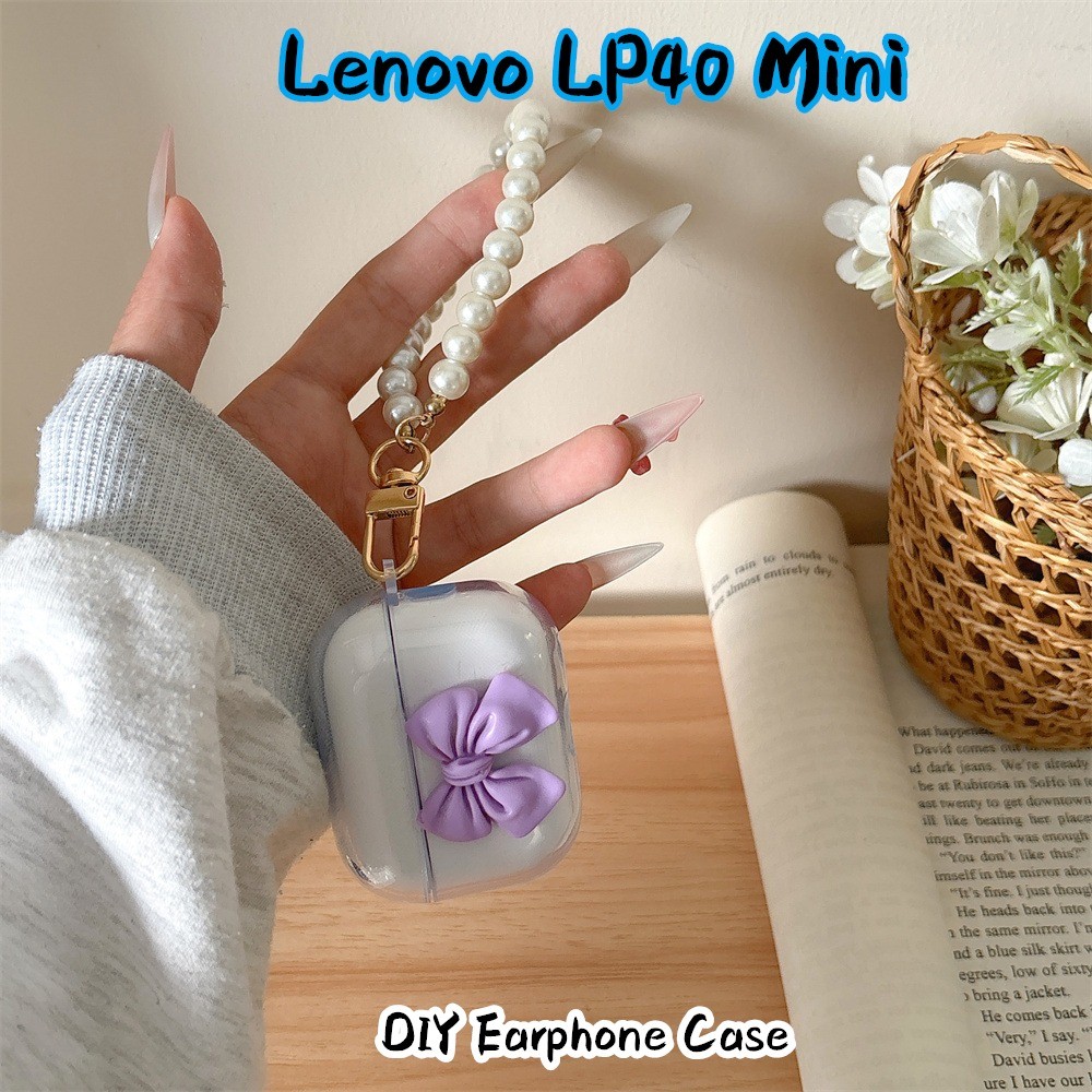 Fast ShipmentสําหรับLenovo LP40 Mini Caseปลอกซิลิโคนอ่อนนุ่มDIYที่มีสีสันกุทัณฑ์หูฟังกรณีNO.3