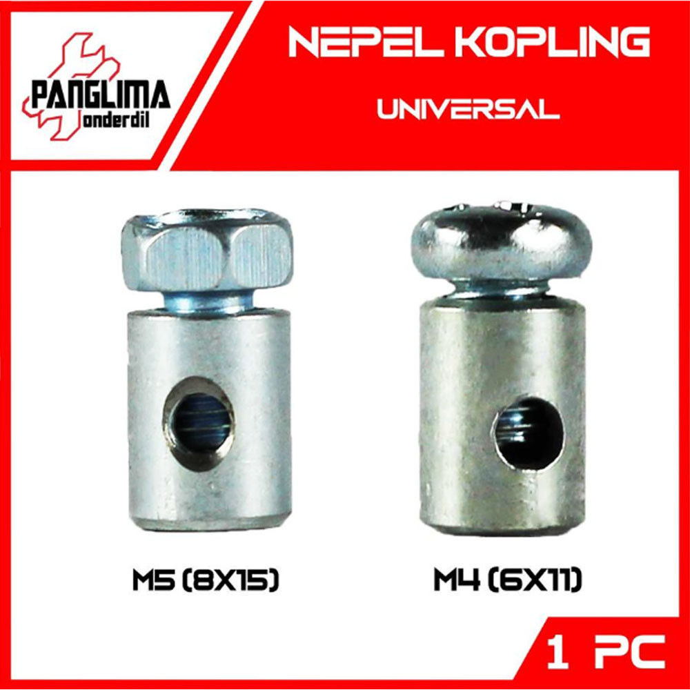 1 PC จุกนมคลัทช์ M5 5 8 x 15 มม. 8x15 มม. 8 x 15 มม. M4 M 4 6x11 6 x 11 Wirre ลวดจุกนม Kupgg Kupling