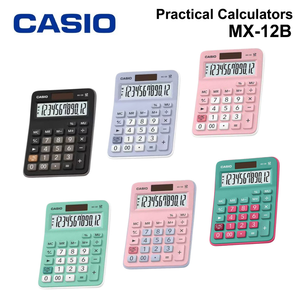 เครื่องคิดเลข Casio MX12B 12 หลัก
