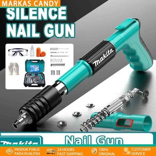 MAKlTA Nail Gun Pistol Paku/Pistol Pengencang/Mesin Paku Beton Fastening Gun Ramset Gun Alat Paku Tembak Paku Tembok Beton Kuku Gun paku tembak beton ramset tembak beton Kit Pelubang Alat Paku Willow -langit Dinding Dinding