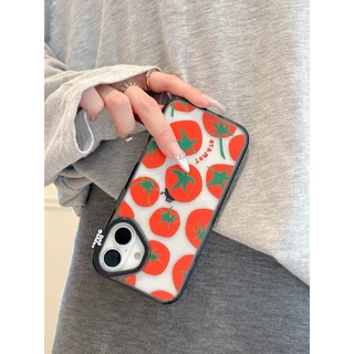 Oxygendog case เคสไอโฟน ลาย หมี มะเขือเทศ For iPhone 17ProMax 17Pro 17 16ProMax 16 15ProMax 15 14 13