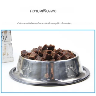【PET RECORD】🔥ชามอาหารสุนัขแมว ชามพลาสติกสัตว์เลี้ยง ใส่อาหารและน้ำ น้ำหนักเบา ทำความสะอาดง่าย