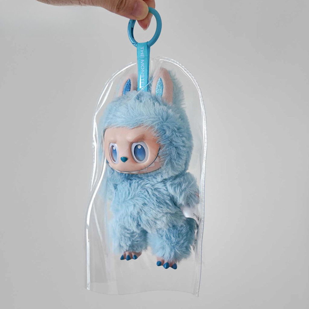 (ไม่มีตุ๊กตา) สําหรับ Labubu / ตุ๊กตา PVC กันน้ํา Anti-สกปรก Mini เสื้อกันฝน Outing ป้องกันฝุ่นโปร่งใสป้องกัน ราคา ถูกที่สุด ดีลบีเคเค แกลเลอรีภาพที่ 3