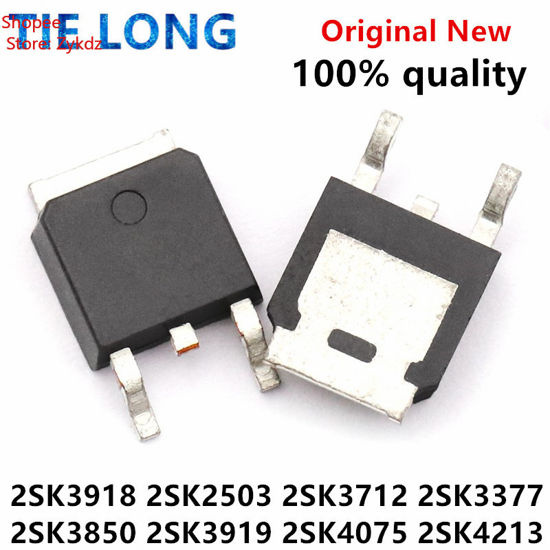 10PCS 2SK3918 K3918 TO-252 2SK2503 K2503 2SK3712 K3712 2SK3377 K3377 2SK3850 K3850 2SK3919 K3919 K39