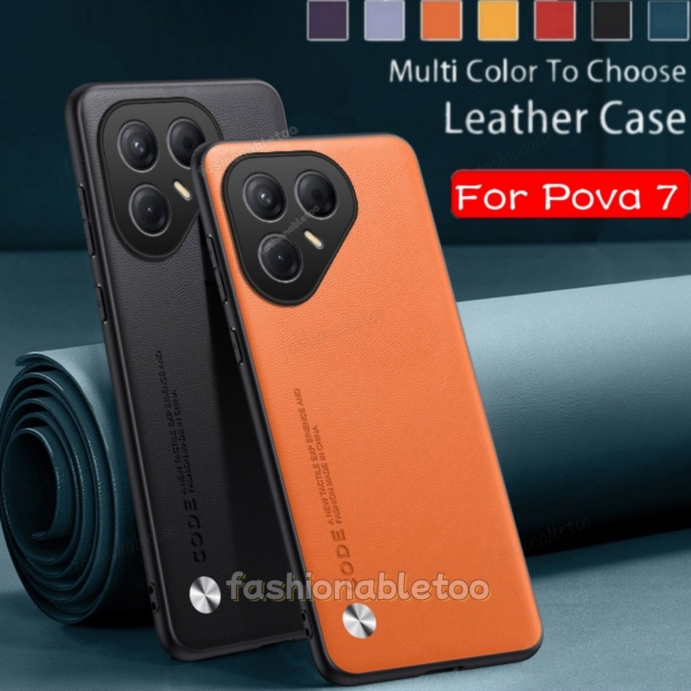 สําหรับ Tecno Pova7 PU หนังเคสโทรศัพท์สําหรับ Tecno Pova 7 Ultra pro Pova7 Ultra Pova7Ultra Pova7 pr