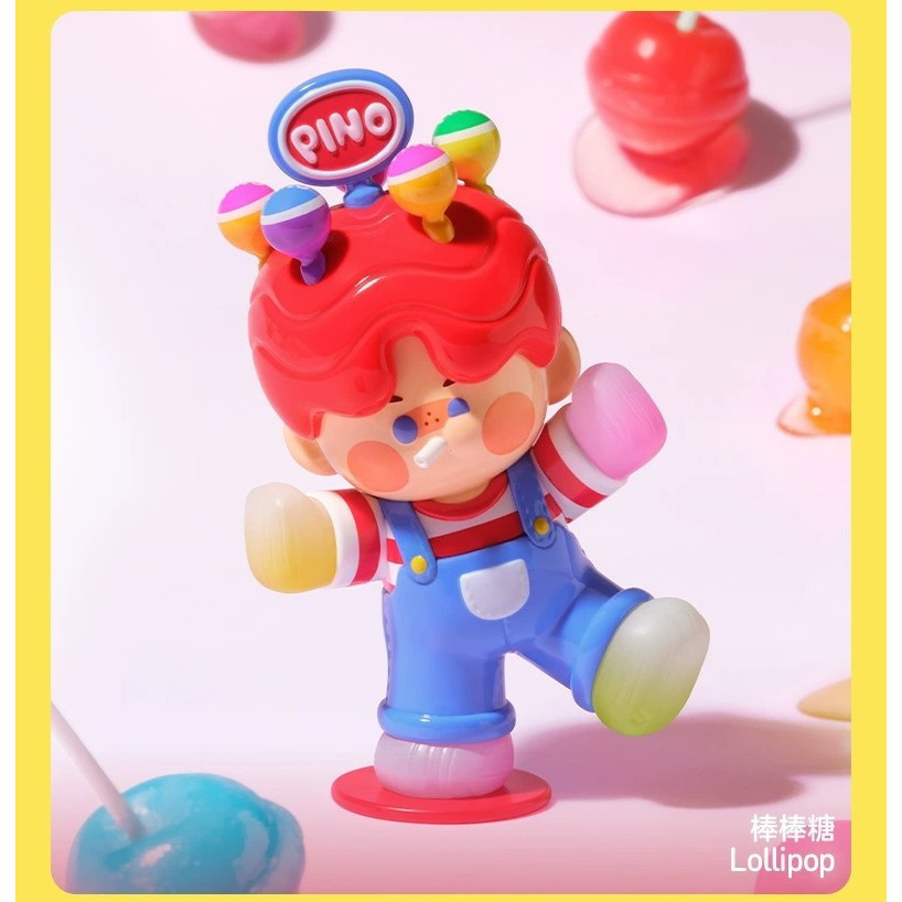 POPMART PINO JELLY Sweet Like Me Series Mystery Box เครื่องประดับของขวัญอินเทรนด์ - รูปที่ 2