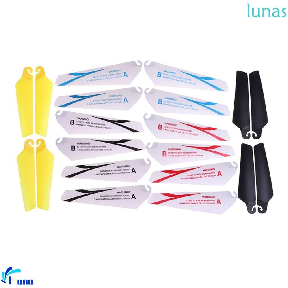 LUNASOL ใบพัดอะไหล่ของเล่นเด็กสําหรับ rc CH002 CH023 สําหรับ Mini เฮลิคอปเตอร์ Drone อุปกรณ์เสริม Mini เฮลิคอปเตอร์ Drone อะไหล่