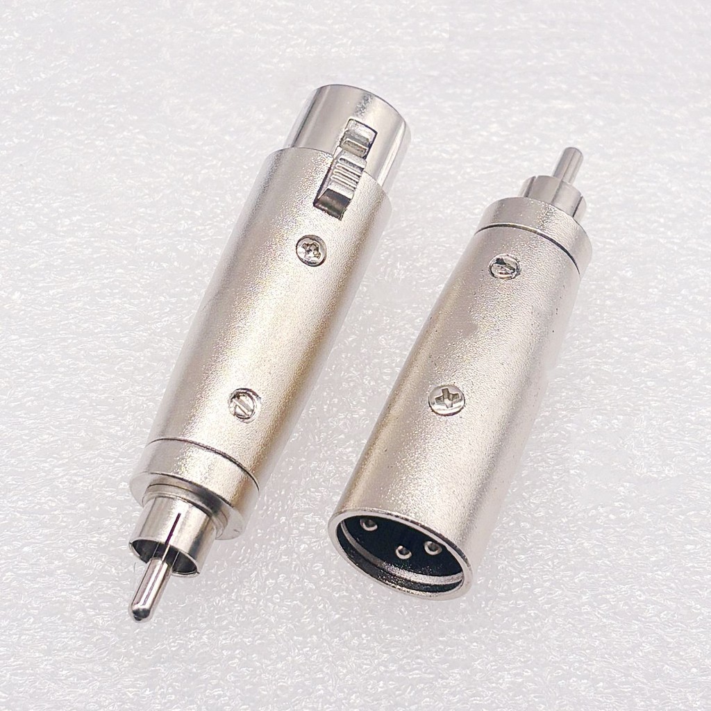 ข้อต่อแปลง XLR Canon Jack 3 Pin ตัวผู้ to RCA, ตัวผู้ XLR 3 Pin แจ็คต่อเครื่องเสียง แปลงเป็นแจ็ค RCA
