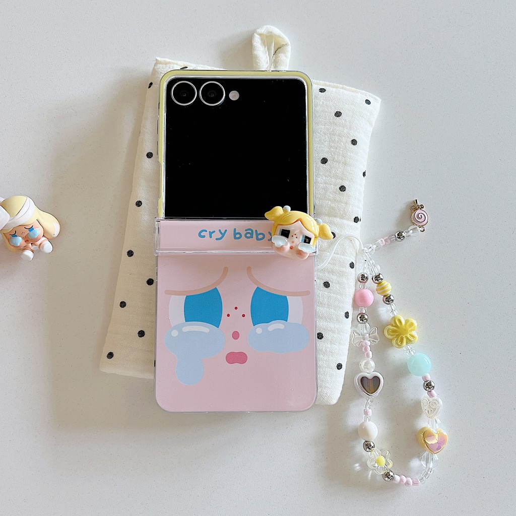 Flip7 การ์ตูน 3d พร้อมโซ่ Flip6 Samsung Galaxy Z Flip5 กรณีน่ารัก Pura XCase ค้นหา N3 flip Z Flip 3 Flip 4 5G hard กันกระแทกโทรศัพท์ความคิดสร้างสรรค์กรณีฝาครอบ