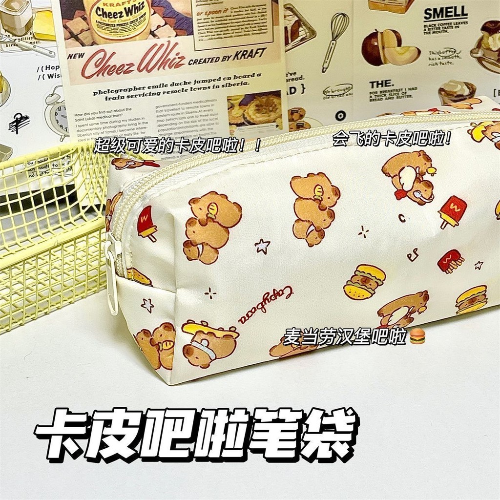 กล่องดินสอ น่ารัก อุปกรณ์การเรียนนักเรียนการ์ตูนน่ารักขนาดใหญ่-ความจุกระเป๋าเก็บเครื่องสําอางเครื่องเขียนขายส่ง - รูปที่ 5