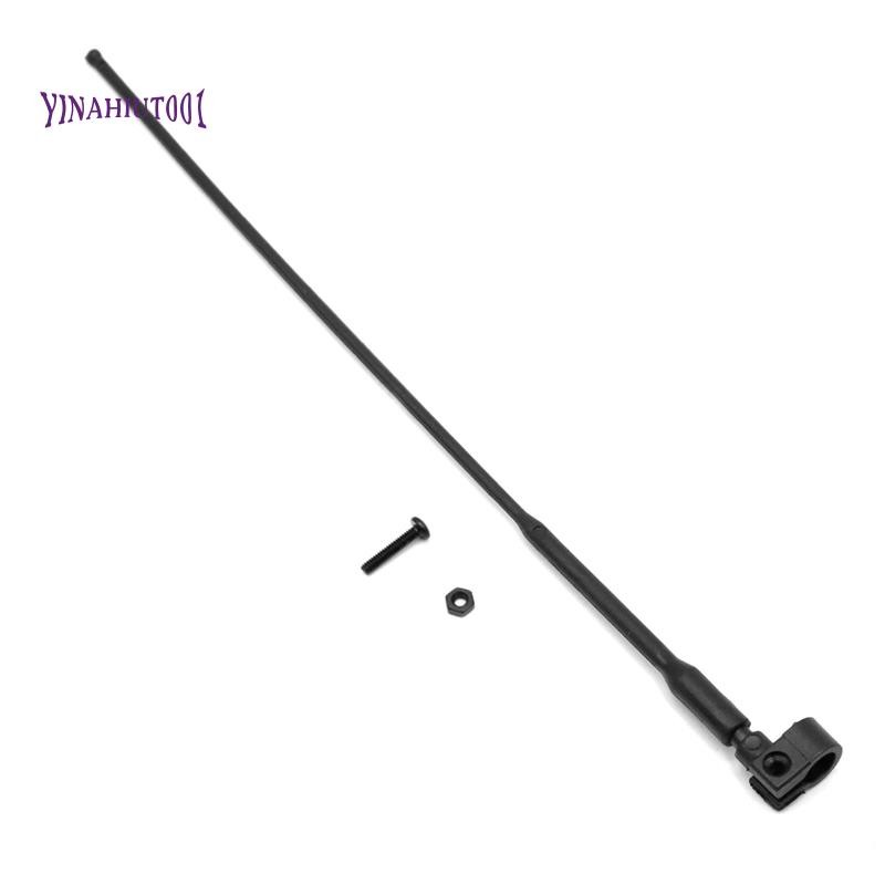 Yinahiut0011 ชิ้นจําลองเสาอากาศตกแต่งสัญญาณสําหรับ 1/10 1/8 RC รถ TRX4 AXIAL SCX10 II 90046 ใช้งานง่