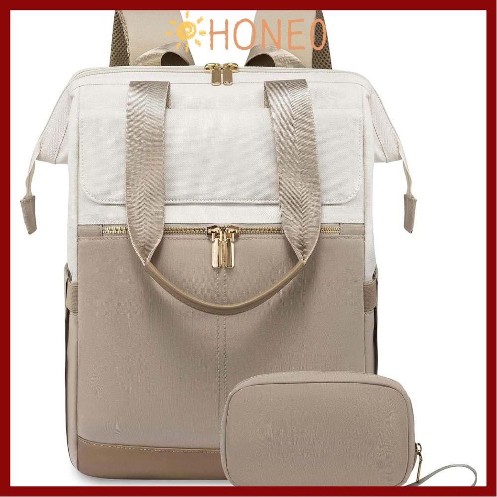HONE0. กระเป๋าเป้สะพายหลังแล็ปท็อปกันน้ําความจุขนาดใหญ่