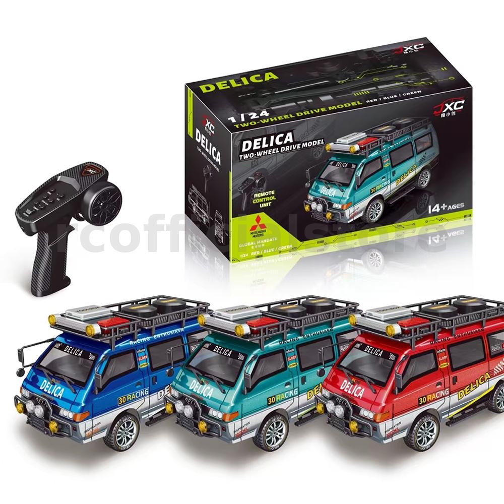 SG JXC5813A 1/24 2.4G 3CH 2WD RTR DELICA RC รถ Full Proportional Control 9A Brushed ESC 6 กม./ชม.ควา