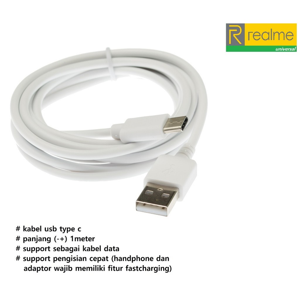 สายชาร์จ Usb type C realme C51 (RMX3830) - realme C51s (RMX3765)