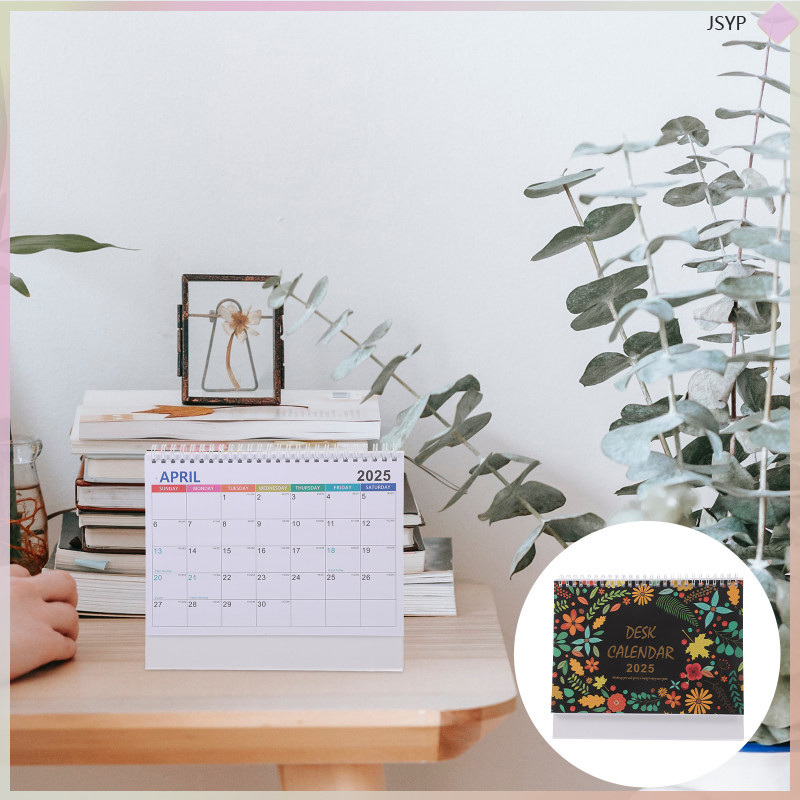ปฏิทินตั้งโต๊ะ เกลียว รายเดือน Calander สําหรับ Office Standing junshaoyipin