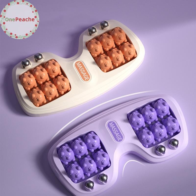 OnePeache เครื่องนวดเท้านวดเท้าแม่เหล็กลูกปัด Roller Multi-Point นวดเท้าถูเท้านวดสี TH
