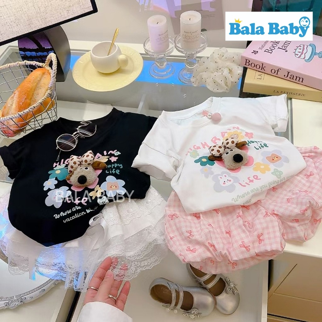 เสื้อยืดแฟชั่นเด็ก เสื้อยืดการ์ตูน 3 มิติ ใส่ได้ทั้งเด็กผู้ชายและผู้หญิง เนื้อผ้าcotton DXT85