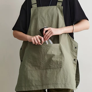 COD ผ้ากันเปื้อนแบบเสื้อกั๊ก กันน้ำ น้ำมัน ผ้ากันเปื้อนทำอาหารในครัว สำหรับครัว ร้านกาแฟ ตัดผม
