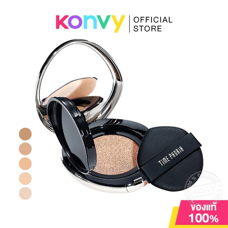 Time Phoria Timeless Lumina Matte Perfection Cushion 11g ไทม์ฟอเรีย คุชชั่นที่ให้การปกปิดขั้นสุด.