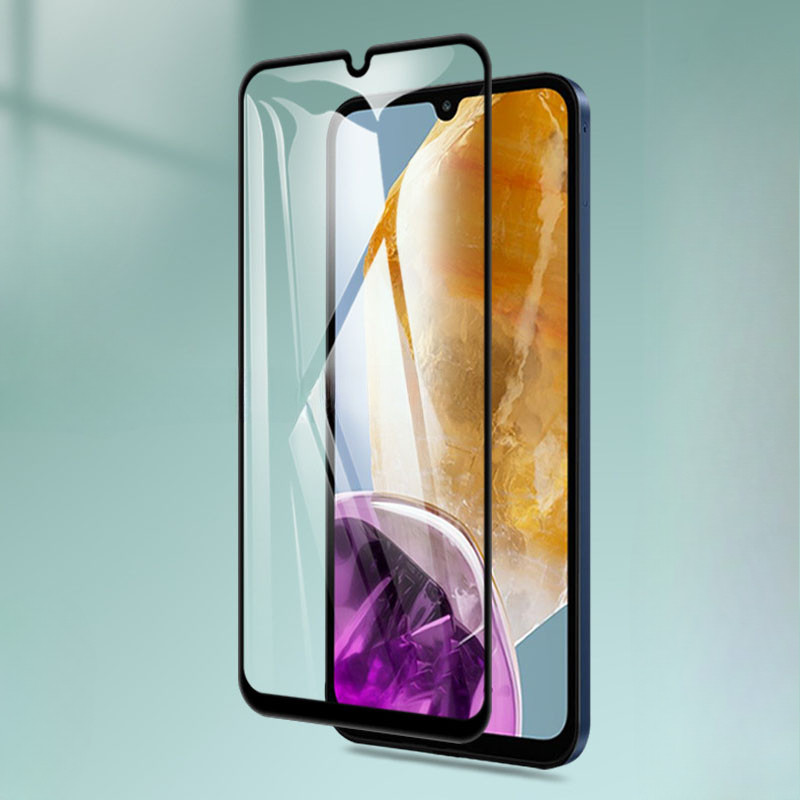 SAMSUNG 9DกระจกนิรภัยสําหรับSamsung Galaxy Wide 7 Black Edge Clear Screen ProtectorสําหรับSAMSUNG Wi