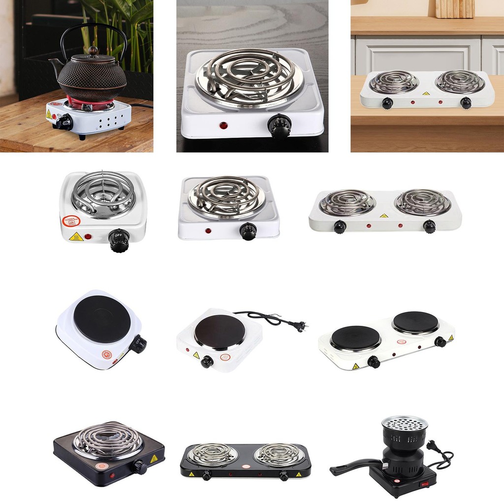 [trdfdv] เตาขดลวดไฟฟ้าแบบพกพาทําความสะอาดง่าย Home Outdoor Electric Cooktop