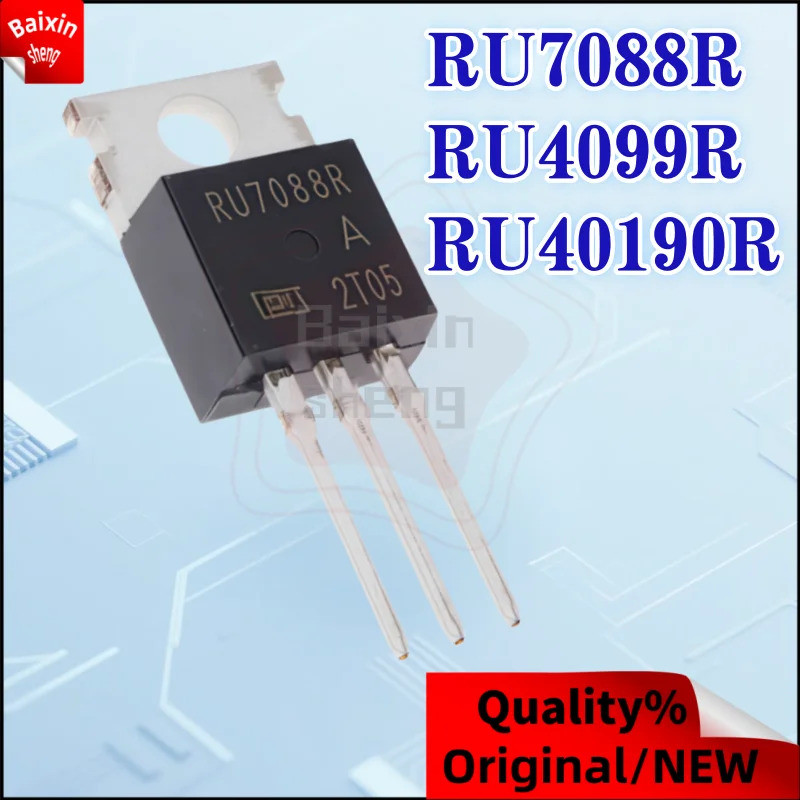 1-5PCS RU7088R RU7088 RU4099R RU4099 RU40190R RU40190 TO-220 ทรานซิสเตอร์ Field-effect