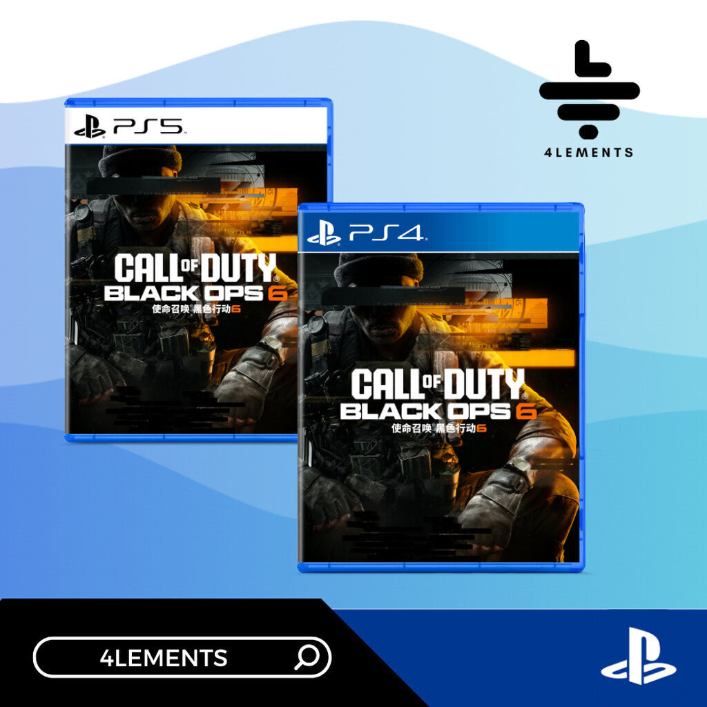 (พร้อมส่ง) PS5 CALL OF DUTY BLACK OPS 6 (R3/ASIA) (GAME) (ENG)