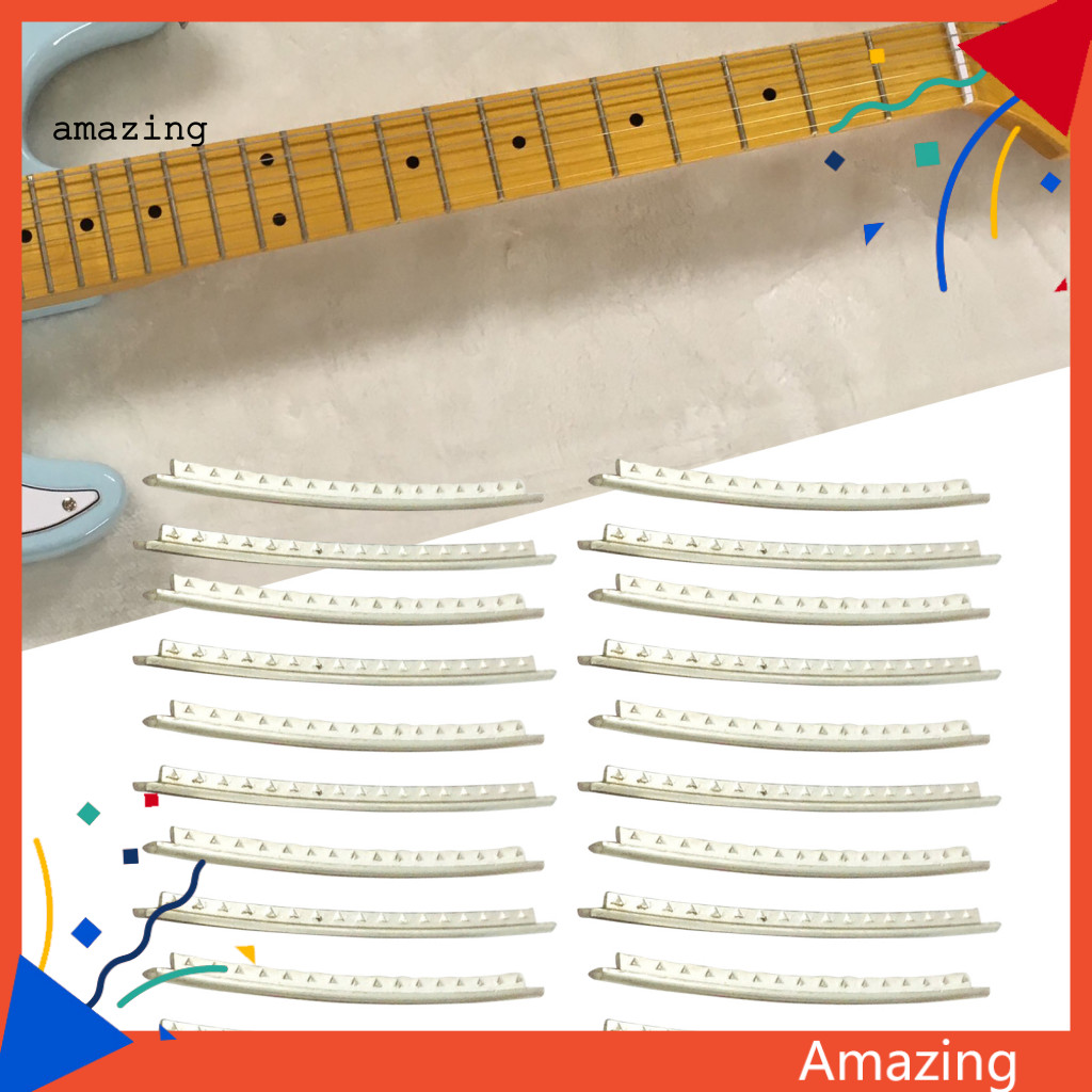 [AM] 20 ชิ้น Smooth Surface Guitar Frets Fine Workmanship