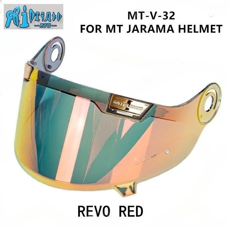 MT JARAMA อุปกรณ์เสริม MT-V-32 ชิลด์หมวกกันน็อคสําหรับ JARAMA กระบังหน้าทดแทน