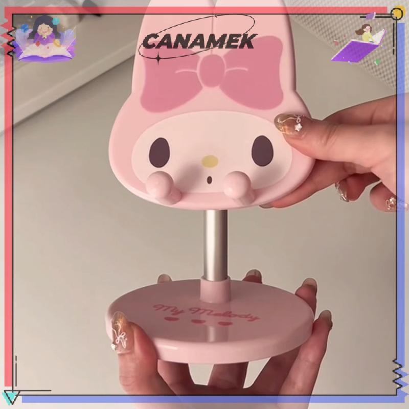 [technicolor] การ์ตูน Sanrio ขาตั้งโทรศัพท์ My Melody Kuromi Cinnamoroll ปรับ Lazy Telescopic Support Stand น่ารักอะนิเมะอุปกรณ์ต่อพ่วงของขวัญของเล่นสต็อกใหม่