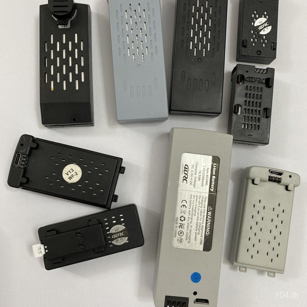 4DRC รีโมทคอนโทรลโฟมเครื่องบิน Quadcopter Drone V17 V4 V8 V27 V39 F9 V9 M2 V15 แบตเตอรี่ W0J8