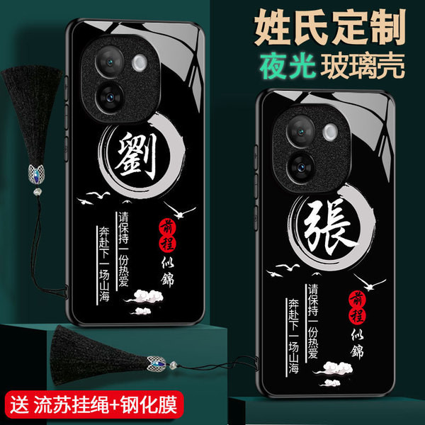 vivo y200 5g เคส เคส y200 5g นามสกุล Simple เหมาะสําหรับ Y200 เคสโทรศัพท์ชาย Y200 เคสกระจกเรืองแสงให