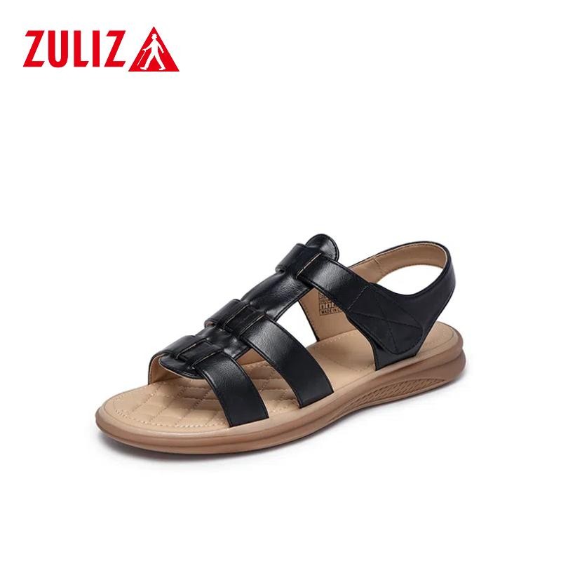 ZULIZ BREATHING รองเท้าผู้หญิงเดินง่าย 25272006D Slip on รองเท้าเพื่อสุขภาพ รองเท้าผ้าใบผู้สูงอายุ