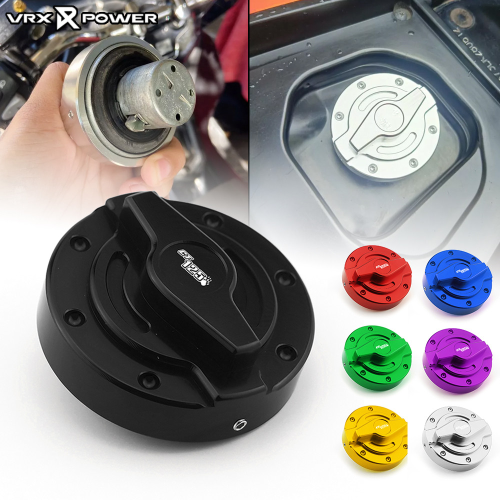 สําหรับ HONDA CT125 ฝาถังน้ํามันรถจักรยานยนต์ CNC อลูมิเนียมฝาครอบถังน้ํามันเบนซิน