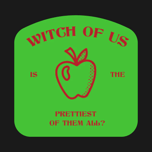 เสื้อยืด Vintage Witch of us is the prettiest of them all Cotton 100% thumbnail 9