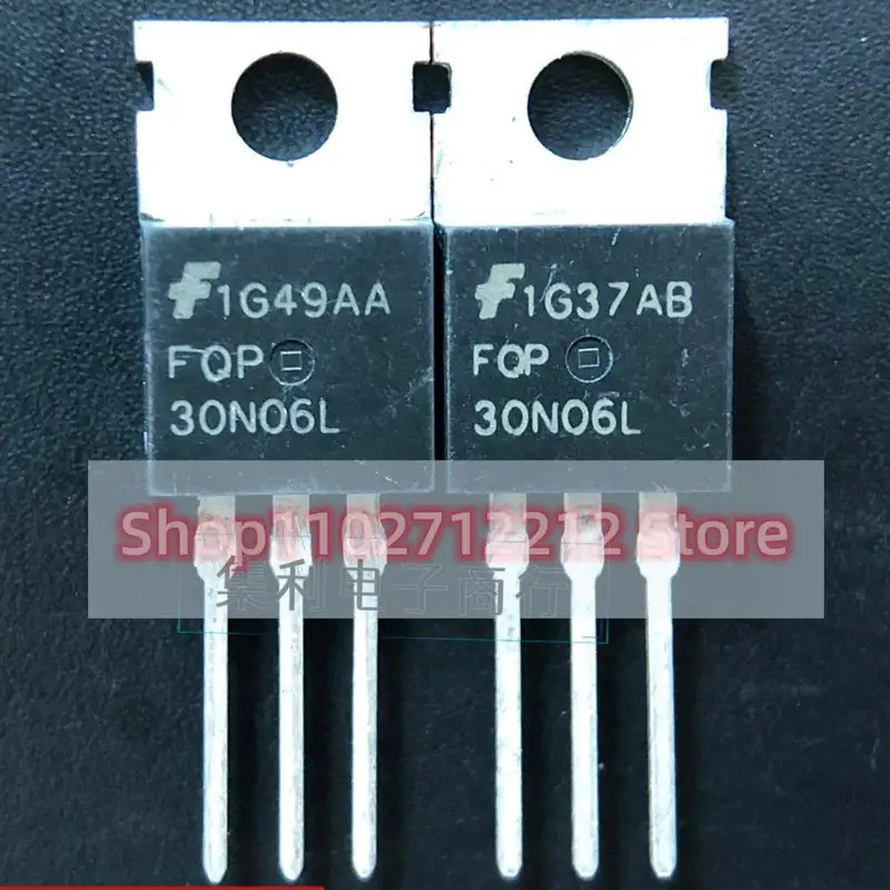 10 ชิ้น/ล็อต FQP30N06 FQP30N06L TO-220 30A60V MOS นําเข้า Fast Shipping