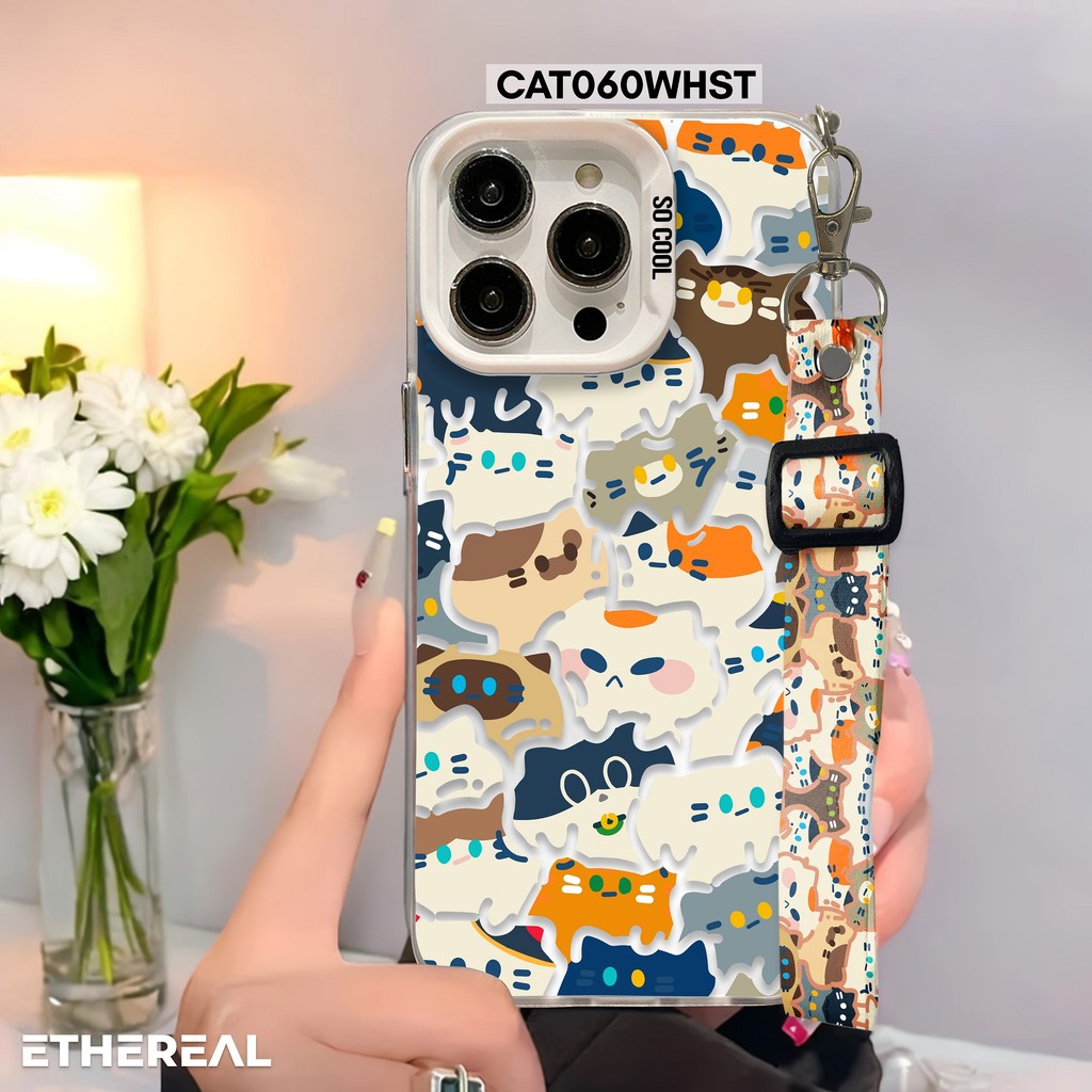 GANTUNETHEREAL CASE REALME 10 11 4G 12 PLUS 5G 5I 5S 7 8 4G 8 PRO 8I 9I 9 PRO C11 2020 C12 C25 C15 C