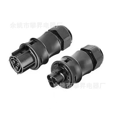 ยุโรปมาตรฐาน Wilang หัวชายหญิง Butt Plug Connector ยุโรป H07RN-F Mini Inverter Connector สายไฟ