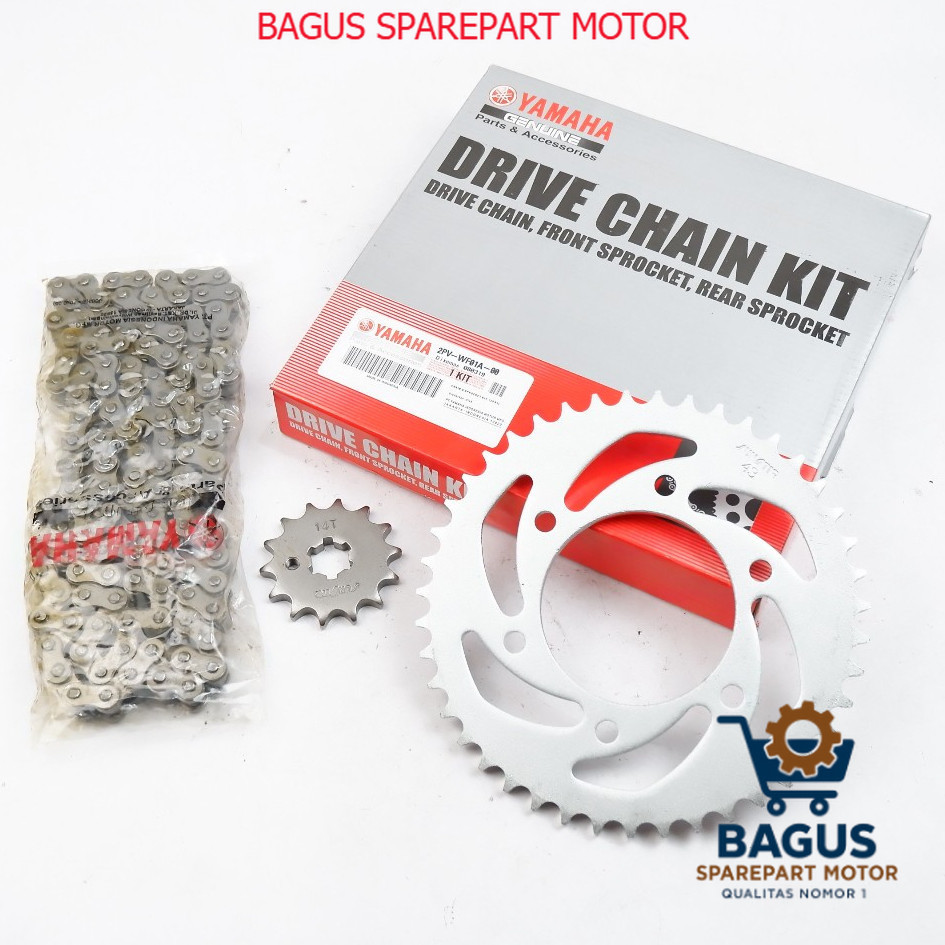 Jupiter MX King 150 Motorcycle Gearset Chain - ส่วนมอเตอร์ 2PV