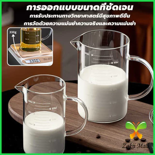 แก้วตวง​ ถ้วยตวง แก้วตวง​ทนความร้อน เข้าไมโครเวฟ ถ้วยตวงทนความร้อนสูง ถ้วยวัดแก้วบีกเกอร์ 250ml / 350ml/ 500ml / 1000ml