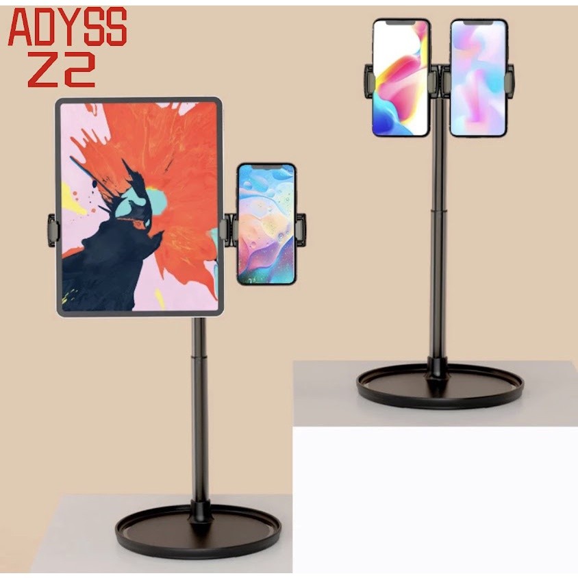 พร้อมส่ง ADYSS รุน่-Z2 Z3 ที่ตั้งมือถือ ipad stand ที่วางแท็บเล็ต ปรับได้ Universal Phone Tablet Hol