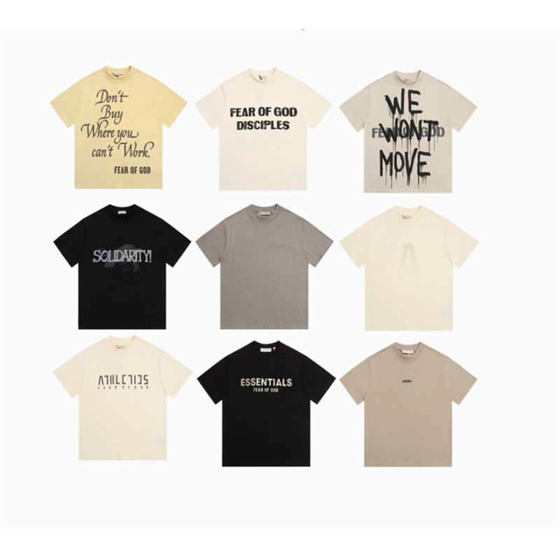 เสื้อยืดสตรีทเทรนด์ ผ้าฝ้ายสำหรับใส่ลำลอง พร้อมลายพิมพ์ ไซส์ Unisex