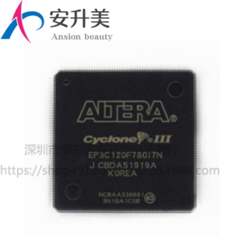 EP3C120F780I7N อุปกรณ์ลอจิกที่ตั้งโปรแกรมได้ใหม่เอี่ยม FPGA บรรจุภัณฑ์ BGA-780