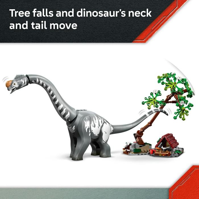 LEGO JURASSIC WORLD 76973 RAPTOR & TITANOSAURUS TRACKING MISSION (582 ชิ้น) BLOCK ของเล่น (7