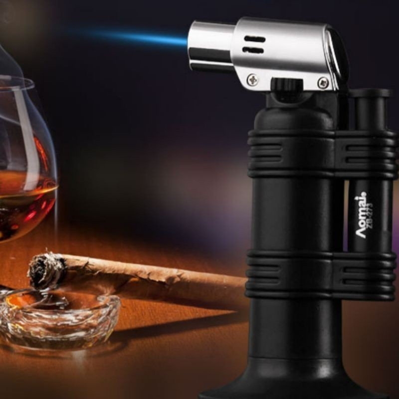 หัวไฟพ่นอาหาร Aomai ZB-273 ไฟแช็คไฟฟู่ หัวพ่นไฟ windproof