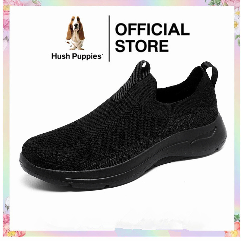 Hush Puppies รองเท้าผ้าใบลําลอง ส้นแบน ขนาดใหญ่ สไตล์เกาหลี สําหรับผู้ชาย เหมาะกับการเล่นกีฬา 45 46 47 48