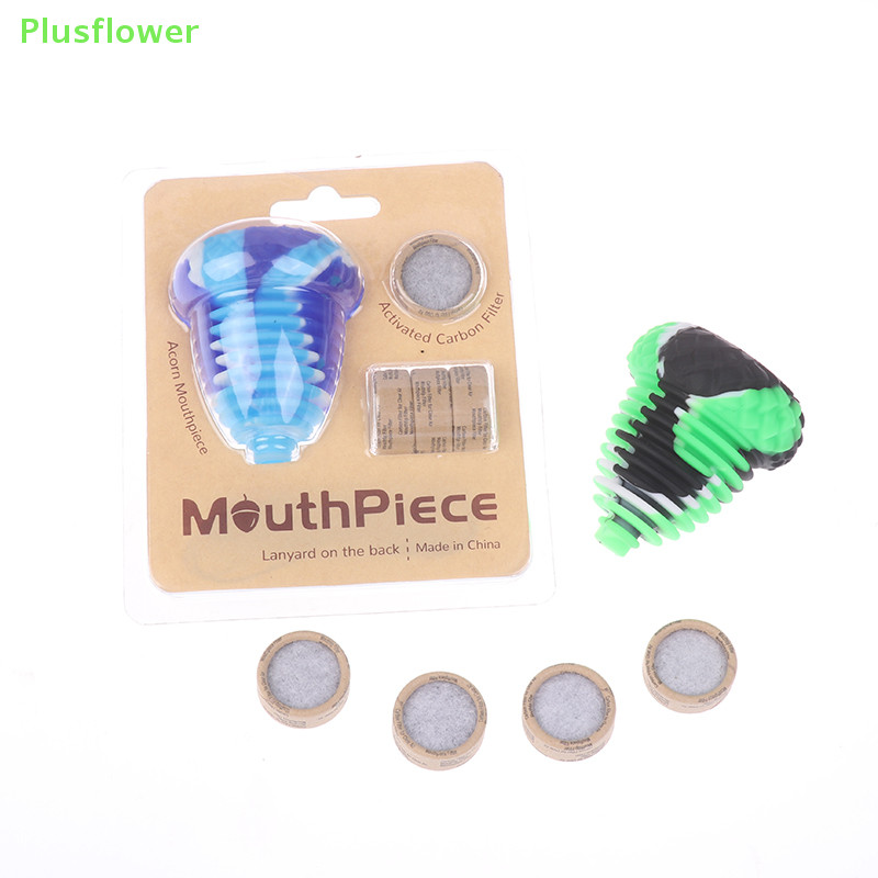 (Plusflower) 1 ชุดซิลิโคน Mouthpiece Clean Finderers ซิลิโคนปากกาอะแดปเตอร์ปลั๊กหัวฉีดกรองสําหรับน้ํา Galss หลอดหลอดหลอดหลอดเป่าใหม่