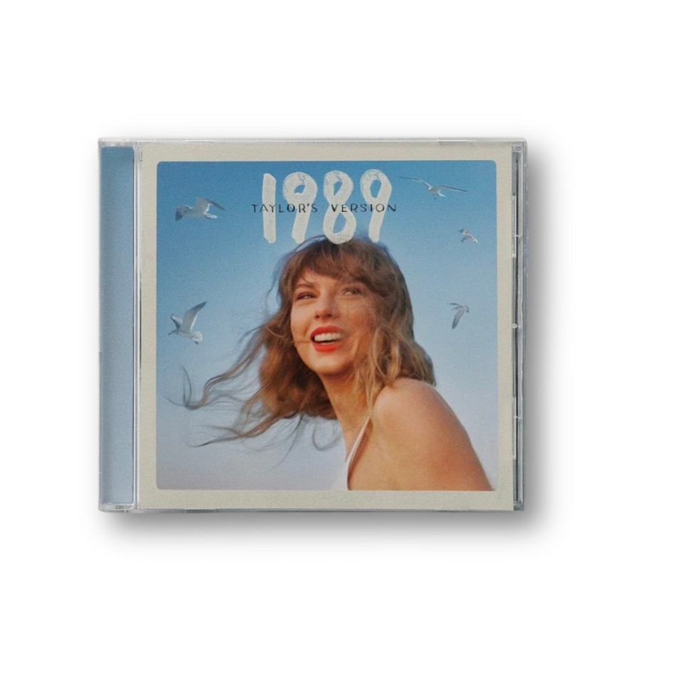 1989 (Taylors Version Target Exclusive) CD Crystal Skies Blue Edition